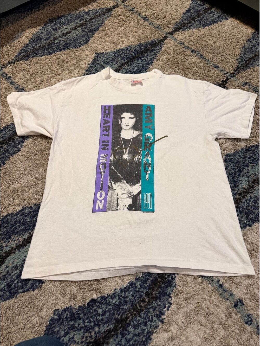 Amy Grant 'Heart in Motion' Tour Tee